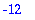 -12