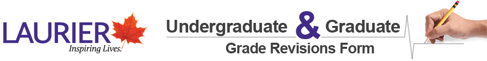 Undergraduate and Graduate Grade Revisions